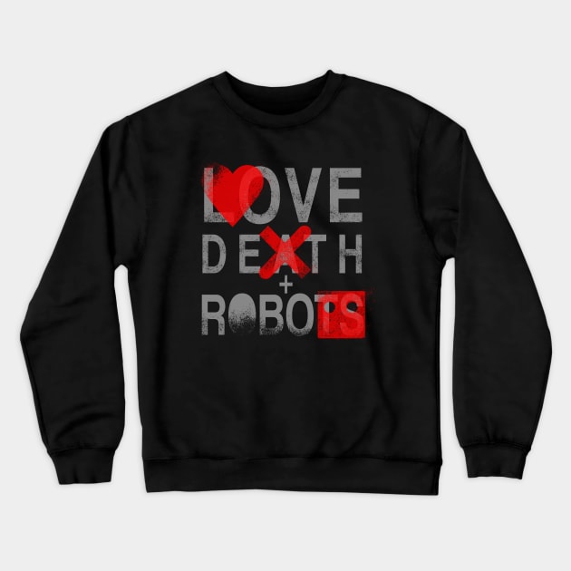 love death and robots Crewneck Sweatshirt by amiartee